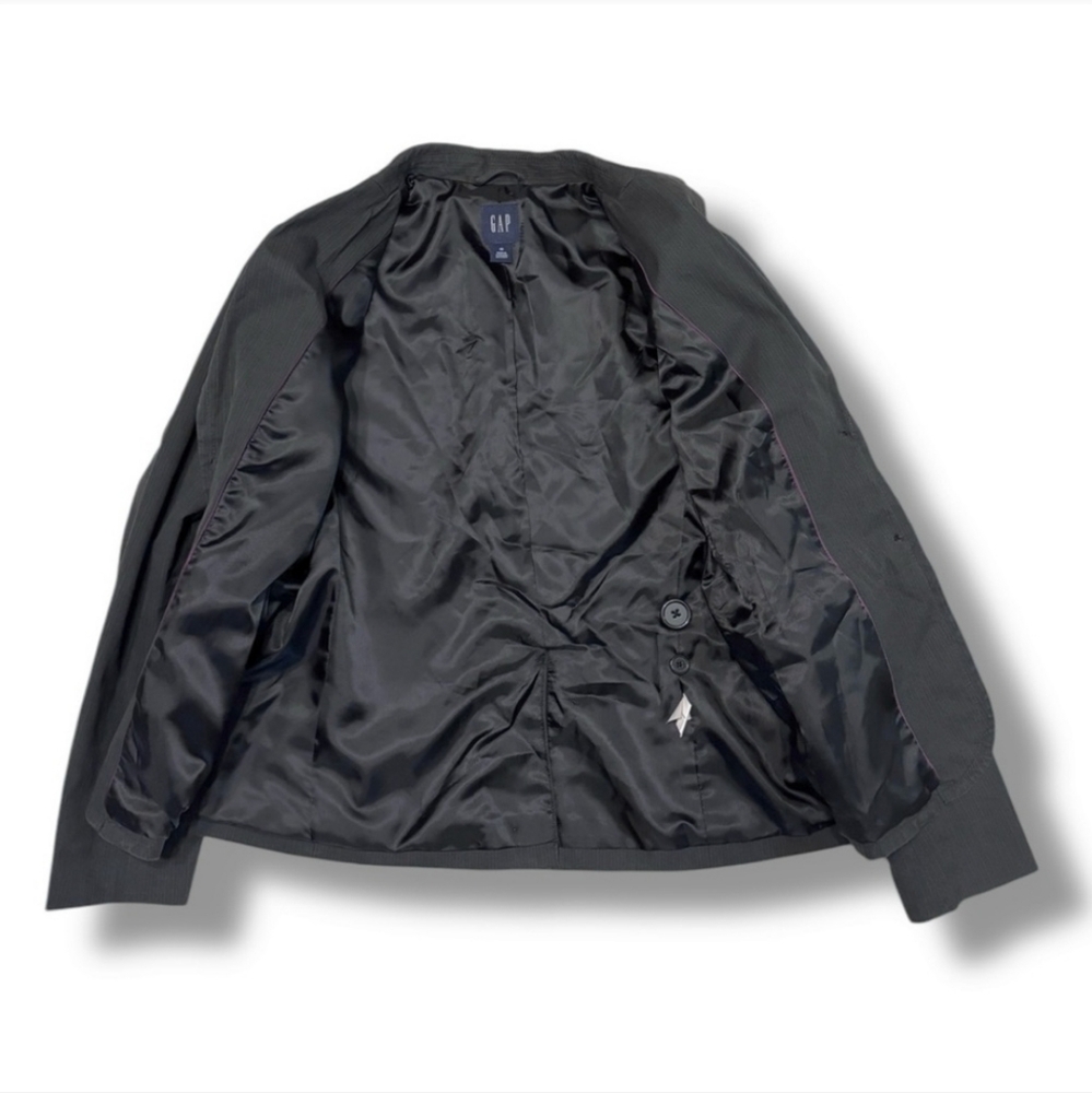 GAP Black Wash Two Button Blazer - image 6